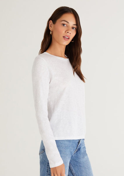 long sleeve slub tee