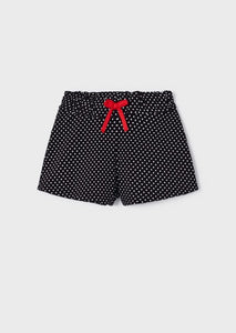 girls jersey dot shorts