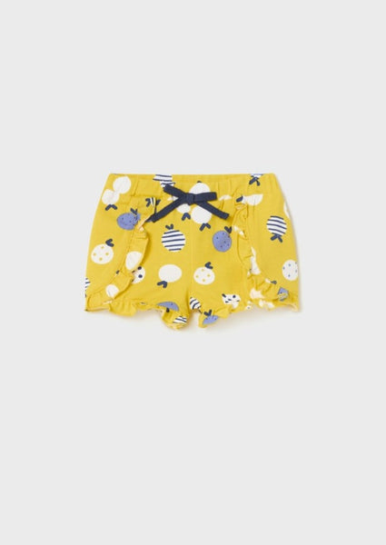 baby girl jersey fruit short