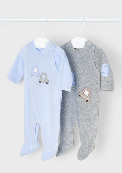 baby cars velour footie