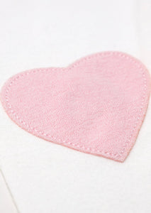 baby love heart patch 2pc set