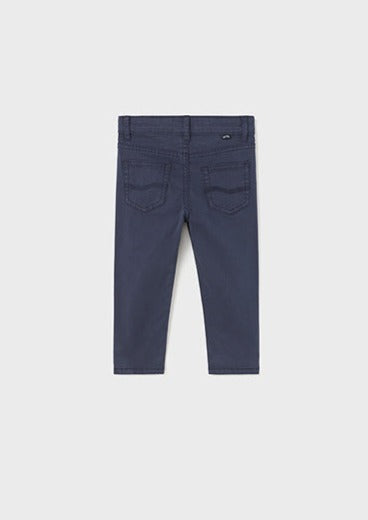 mini boy poplin 5 pocket pant