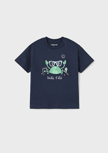 mini boy crab short sleeve tee