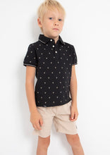 Load image into Gallery viewer, boys palm tree print polo
