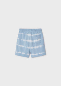 kids tie dye jersey shorts