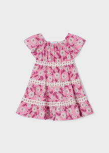 girls floral tiered dress