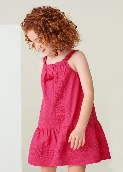 girls embroidered dress