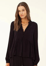 Load image into Gallery viewer, long sleeve button detail blouse
