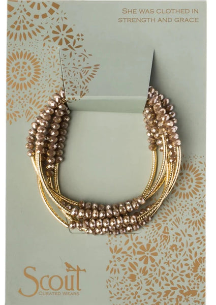 bead wrap brace/neck