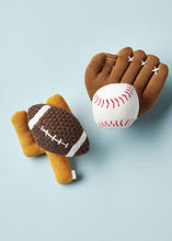 Load image into Gallery viewer, baby sports knit rattle
