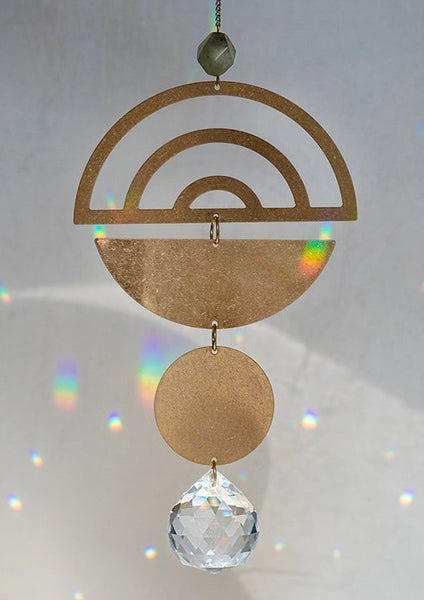 crystal suncatcher rainbow/lab
