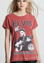 Load image into Gallery viewer, women sun records elvis tee
