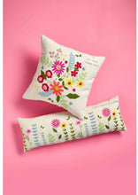 Load image into Gallery viewer, floral canvas pillow
