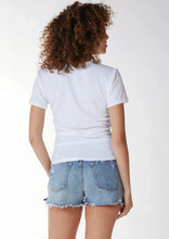 Load image into Gallery viewer, rib side shirred tee
