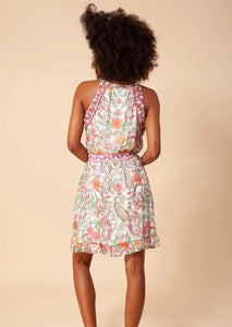 floral halter dress