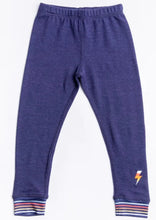 Load image into Gallery viewer, kids navy lounge pants/set
