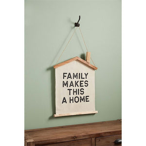 family home wall hanger