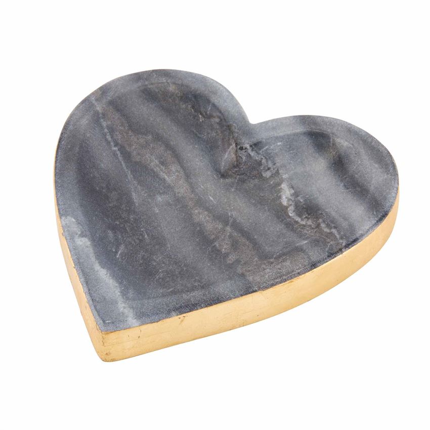 marble heart tray