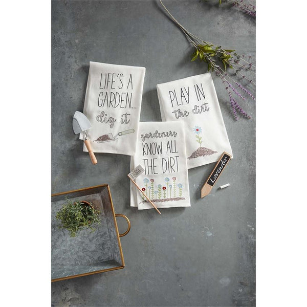 gardener towel & tool set