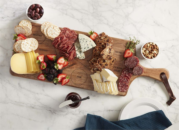 charcuterie serving board