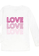 Load image into Gallery viewer, girls love long sleeve tee
