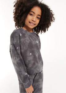 girls cloud star top