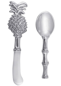 pineapple spreader and spoon set