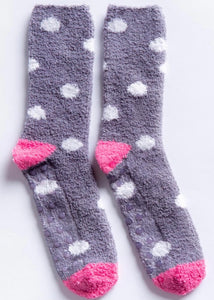 cozy socks dots