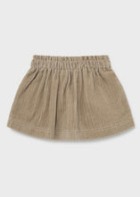 Load image into Gallery viewer, girls tan corduroy skirt
