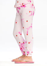 Load image into Gallery viewer, girls embroidered strawberry jogger
