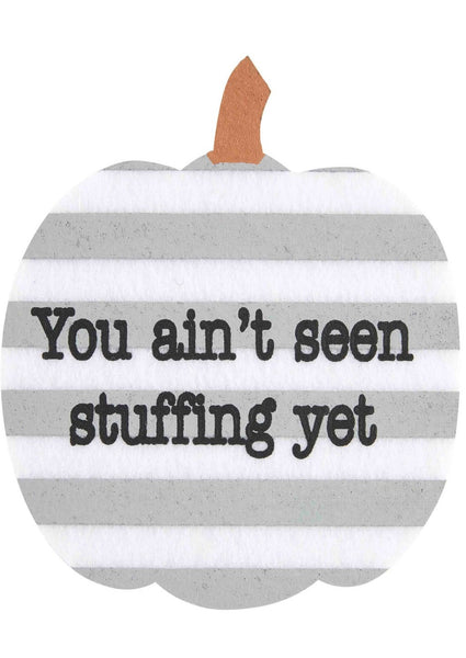 thanksgiving felt coaster