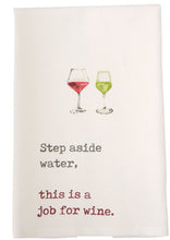 Load image into Gallery viewer, wine towel-step aside
