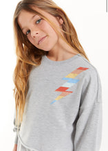 Load image into Gallery viewer, girls bolt sweatshirt
