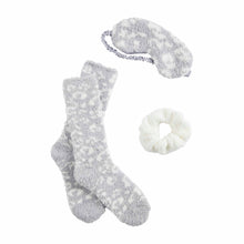Load image into Gallery viewer, chenille socks 3 pc gift set
