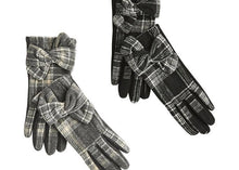 Load image into Gallery viewer, plaid knot glove
