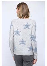 Load image into Gallery viewer, contrast star sweater
