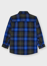Load image into Gallery viewer, boys jersey lined plaid shacket
