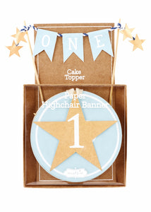 cake topper & banner