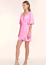 Load image into Gallery viewer, surplice puff sleeve dress
