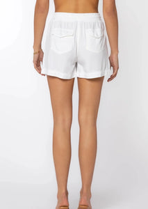 pocket tencel shorts