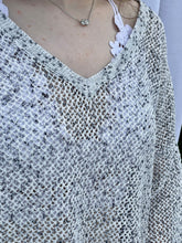 Load image into Gallery viewer, speckled v neck sweater

