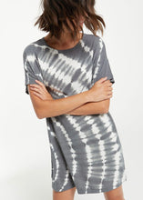 Load image into Gallery viewer, swirl tie dye tshirt dress
