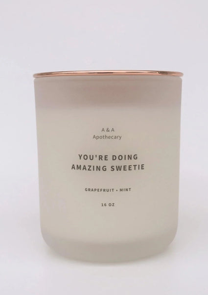 candle - doing amazing