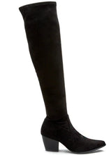 Load image into Gallery viewer, women up to knee boot in black
