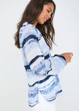 Load image into Gallery viewer, long sleeve stripe dye blouse
