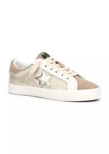 embossed star sneaker