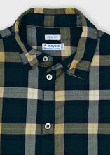 Load image into Gallery viewer, boys navy check shirt
