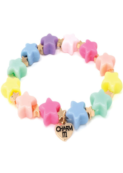 stretch bead bracelet - star