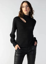 Load image into Gallery viewer, cutout mock neck top

