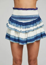 Load image into Gallery viewer, pacific stripe tiered skirt

